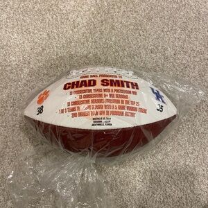 Clemson Commemorative Bowl Game Ball - Chad Smith - Clemson vs Kentucky